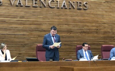 El Santo Grial permite la primera declaración institucional de Les Corts